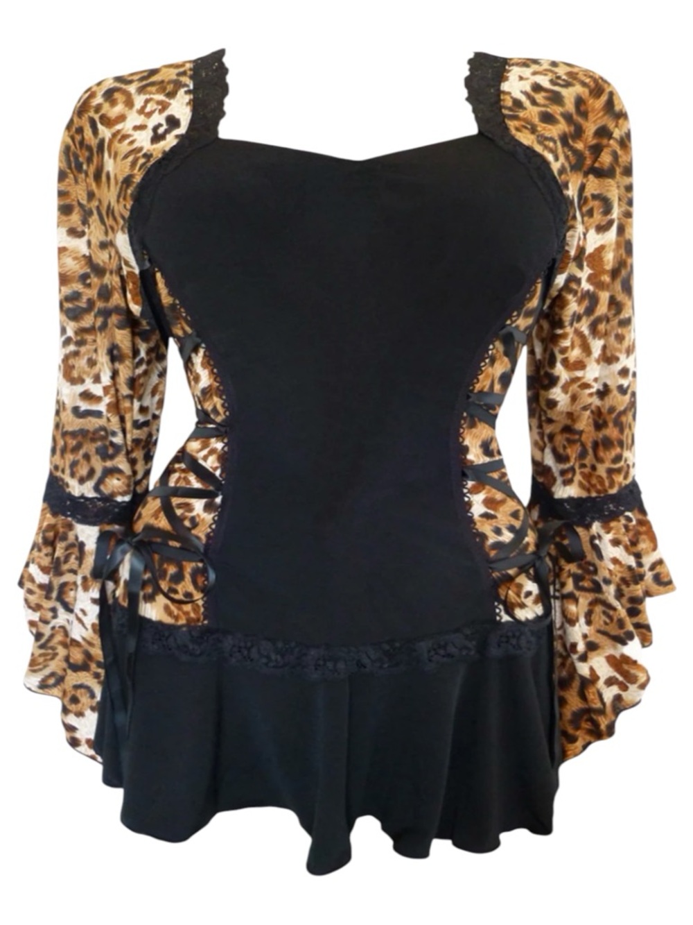 Dare To Wear Bolero Top In Wildcat Size 5X Corset Lace Up Whimsygoth Steampunk